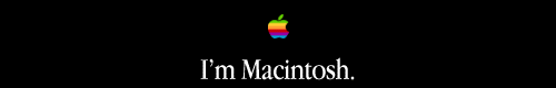 I'm Macintosh.