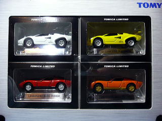 トミカリミテッドギフトセット「LAMBORGHINI4MODELS」