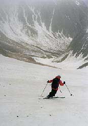 Skiing in Yarisawa